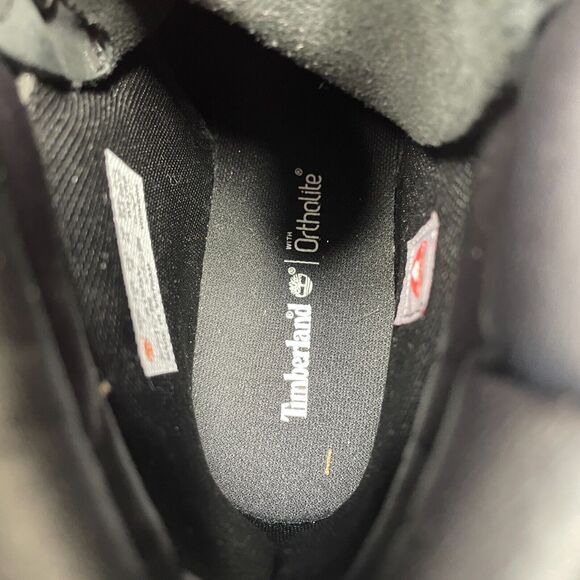 TIMBERLAND Waterville 6 Inch Triple Black Waterproof Boots A15QY Womens Size 7 - Picture 10 of 12